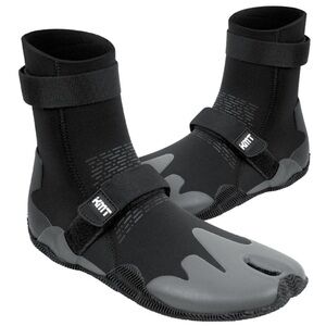 KMT 3mm Wetsuit Water Boots Black/Gray Split-Toe High-Top Mens Size 15 NWT